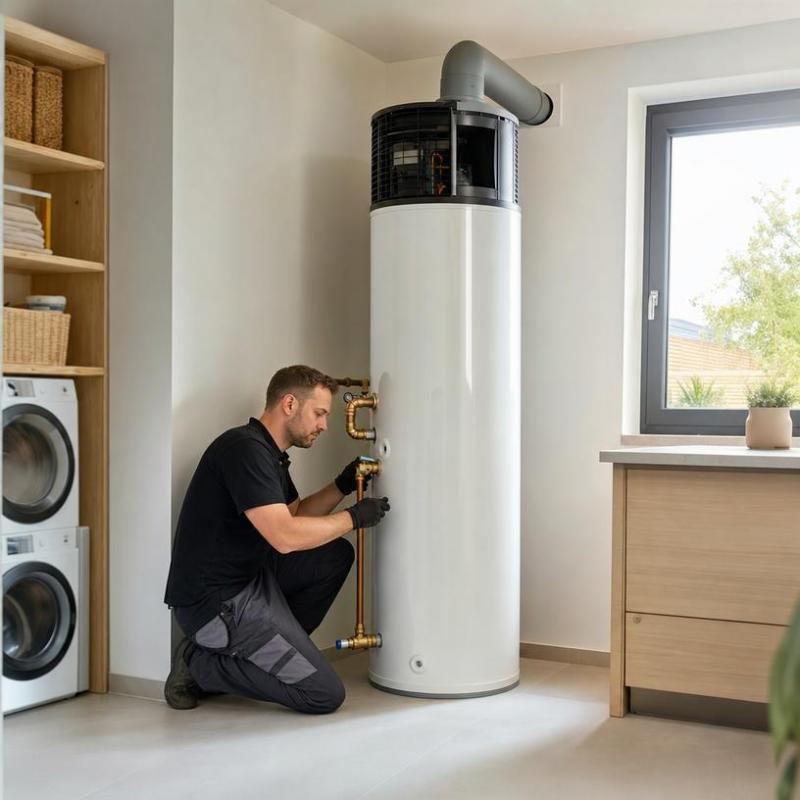 Le ballon thermodynamique optimise l'eau chaude sanitaire &agrave; Sarrebourg